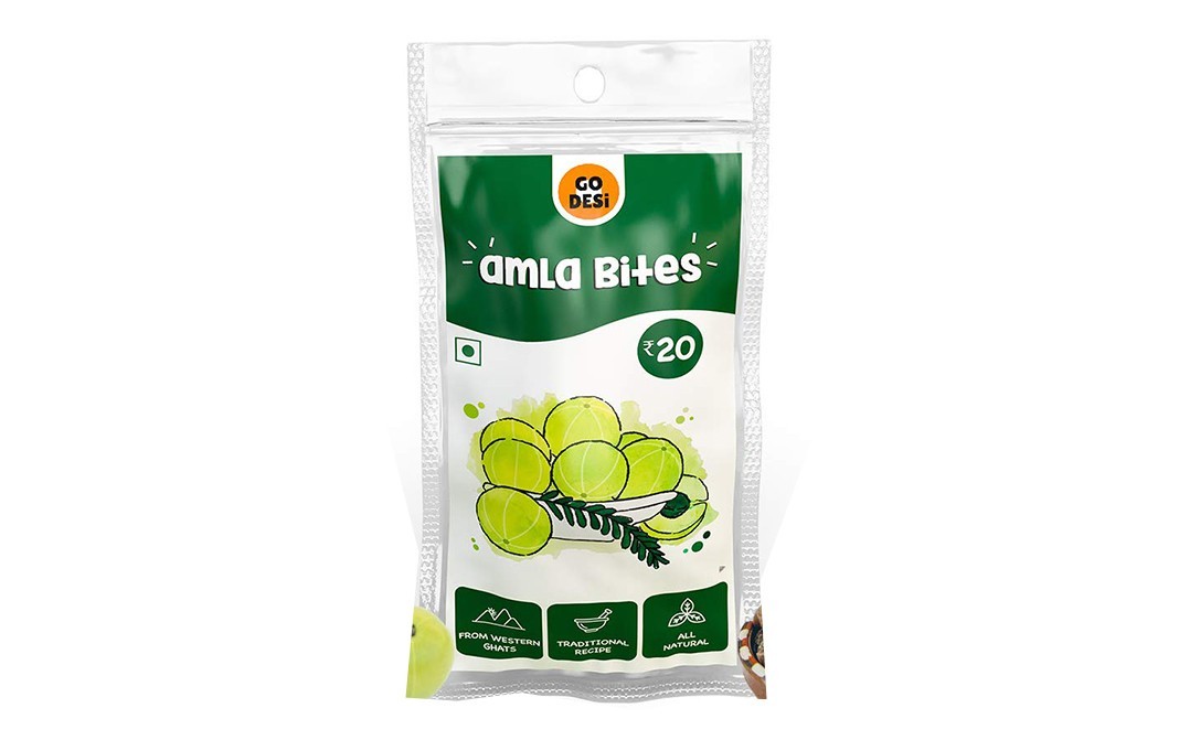 Go Desi Amla Bites    Pack  35 grams